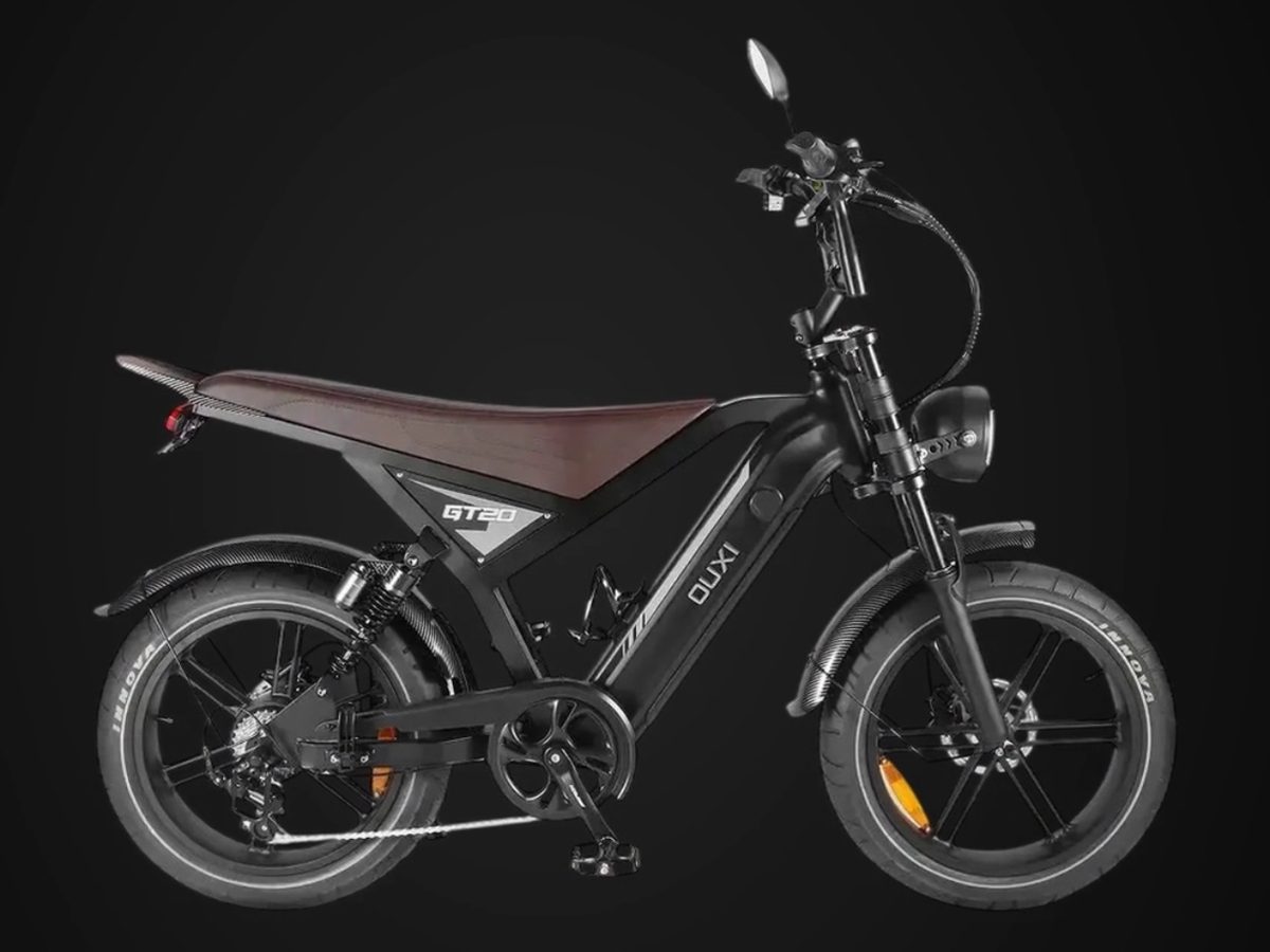 OUXI GT20, fat bike elettrica in stile moto